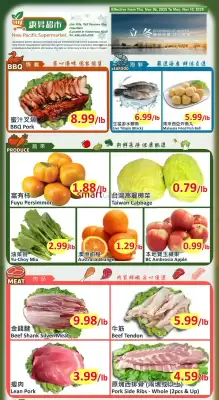 New Asian Food Market flyer (valid until 12-11)