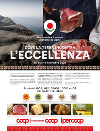 Volantino Ipercoop | DOVE LA TERRA INCONTRA L’ECCELLENZA Pagina 1