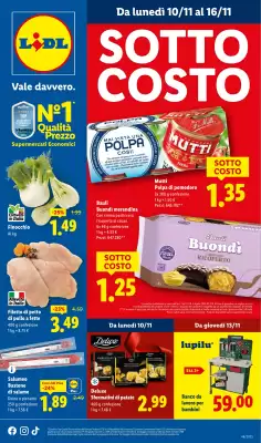 Volantino Lidl (valido fino al 16-11)