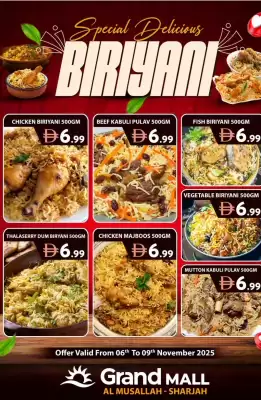 Grand Mall Sharjah catalogue (valid until 9-11)