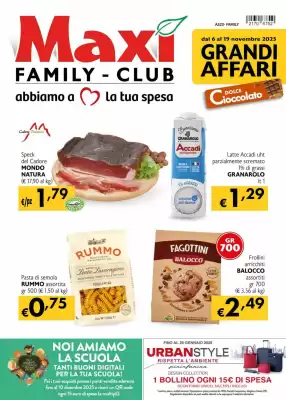 Volantino Maxi Family (valido fino al 19-11)