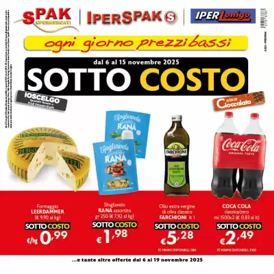 Volantino Spak Supermercati (valido fino al 19-11)