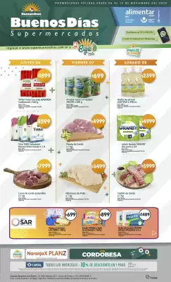 Catálogo Supermercados Buenos Días (válido hasta 12-11)