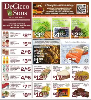 DeCicco & Sons weekly ad