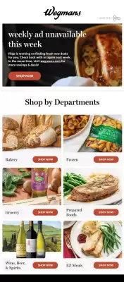 Wegmans flyer (valid until 10-11)