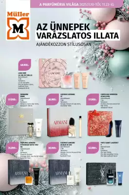 Müller akciós újság (érvényes eddig: 23-11)