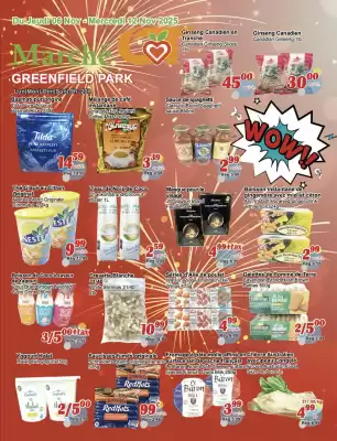 Marche C&T flyer (valid until 12-11)