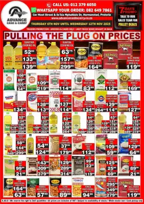 Advance Cash n Carry catalogue (valid until 12-11)