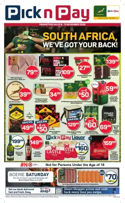 Pick n Pay catalogue (valid until 9-11)