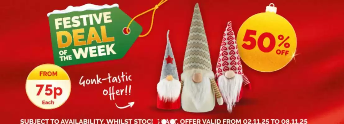 Poundstretcher leaflet (valid until 8-11)