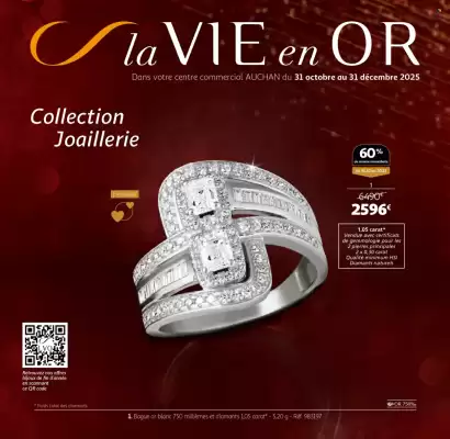 Catalogue La Vie en Or Auchan (valable jusqu'au 31-12)