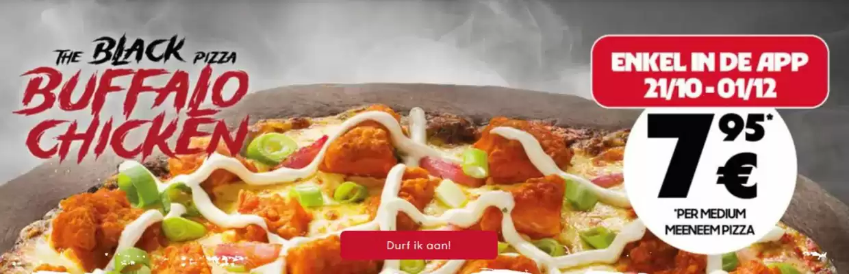 Pizza Hut folder (geldig t/m 1-12)