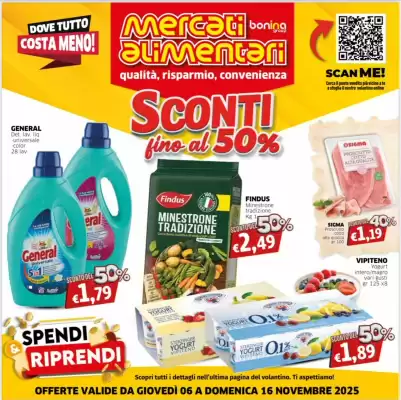 Volantino Mercati Alimentari (valido fino al 17-11)
