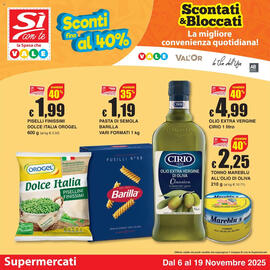 Volantino Sì con te Pagina 1