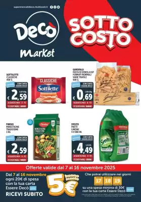 Volantino Deco Market (valido fino al 16-11)