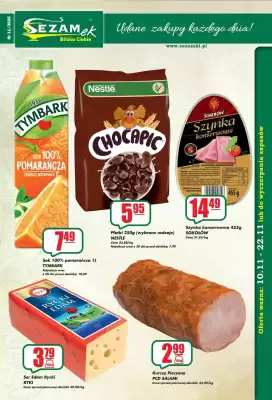 Sezamek gazetka (ważność do 22-11)