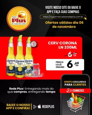 Folheto Rede Plus Supermercados (válido até 6-11)