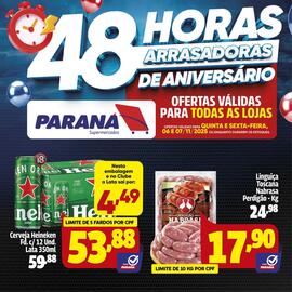 Folheto Supermercado Paraná Página 1