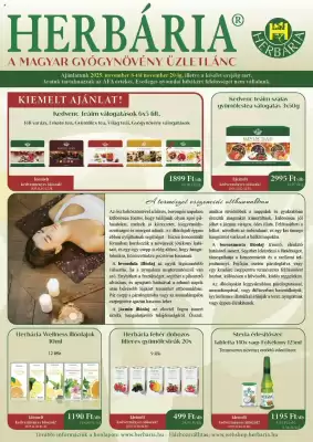 Herbária akciós újság (érvényes eddig: 20-11)