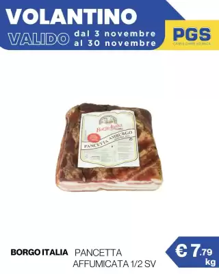 Volantino PGS Cash&Carry (valido fino al 30-11)