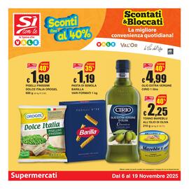 Volantino Sì con te Supermercati Pagina 1