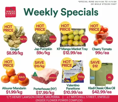 WHOLEFARMS catalogue (valid until 11-11)
