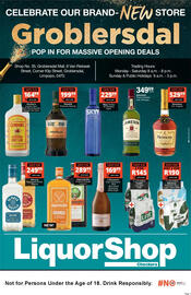 Checkers Liquor Shop catalogue Page 1
