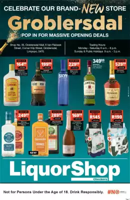 Checkers Liquor Shop catalogue (valid until 23-11)