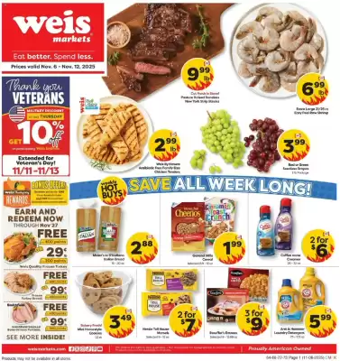 Weis Markets weekly ad