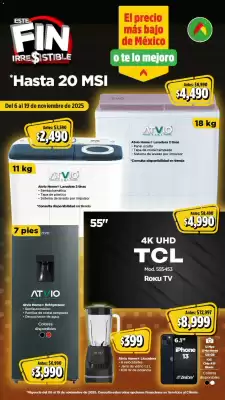 Folleto Bodega Aurrerá (válido hasta 20-11)