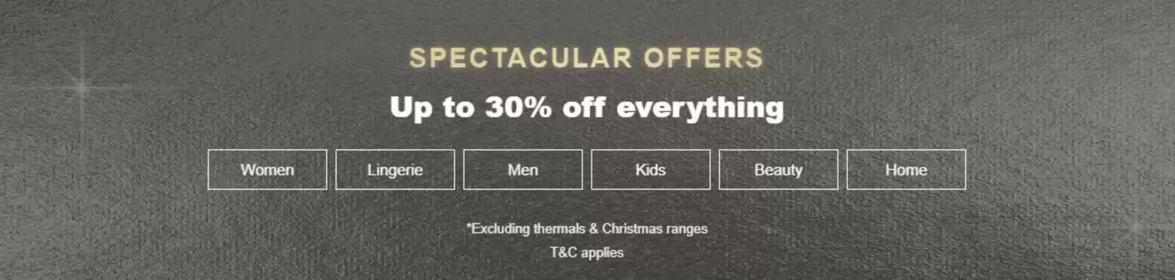 Marks & Spencer catalogue (valid until 11-11)