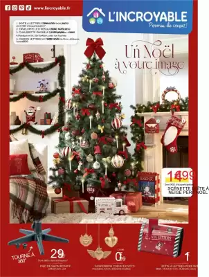 Catalogue L'incroyable (valable jusqu'au 16-11)