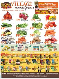 Village Market Food Centers weekly ad week 45 Page 1