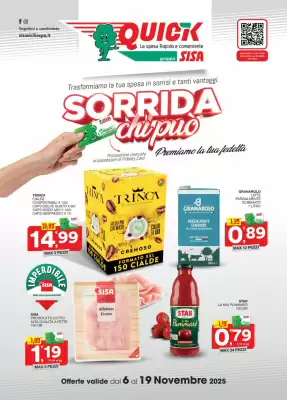 Volantino Quick Sisa (valido fino al 19-11)