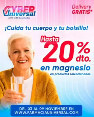 Catálogo Farmacia Universal (válido hasta 9-11)