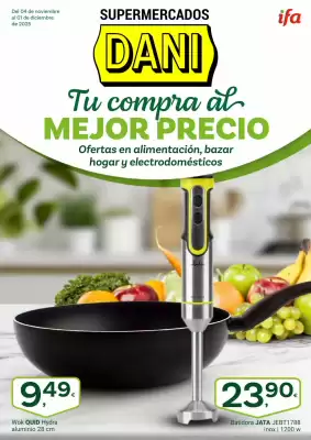 Folleto Supermercados Dani (válido hasta el 1-12)