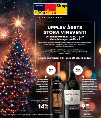 Border Shop reklamblad