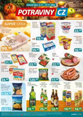Potraviny CZ leták (platné do 17-11)