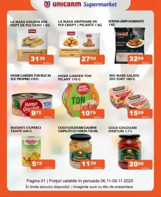 Catalog Unicarm (valid până la 9-11)