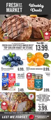 Fresh St Market flyer (valid until 12-11)