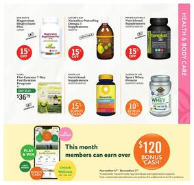 Community Natural Foods flyer Page 3