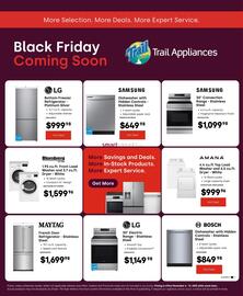Trail Appliances flyer Page 1