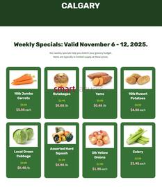 H&W Produce flyer Page 1