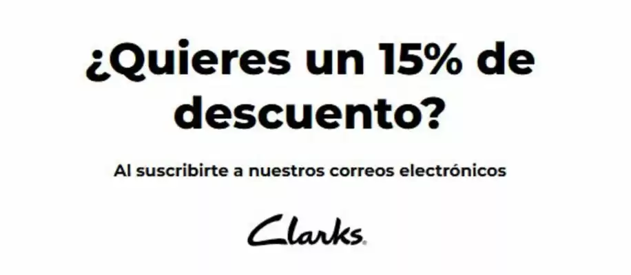 Catálogo Clarks (válido hasta 30-11)