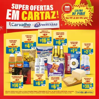 Catálogo Carvalho Supermercado (válido até 9-11)