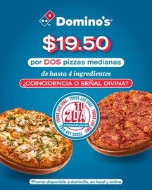 Catálogo Domino's Pizza Página 1