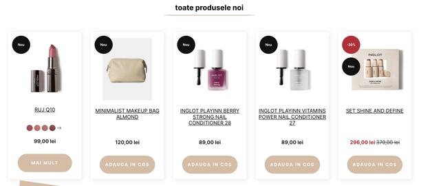 Magazine INGLOT Pagină 1