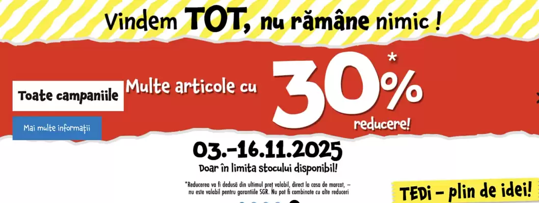 Catalog TEDI (valid până la 16-11)