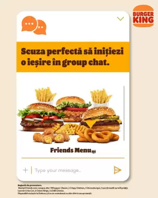 Magazine Burger King (valid până la 11-11)