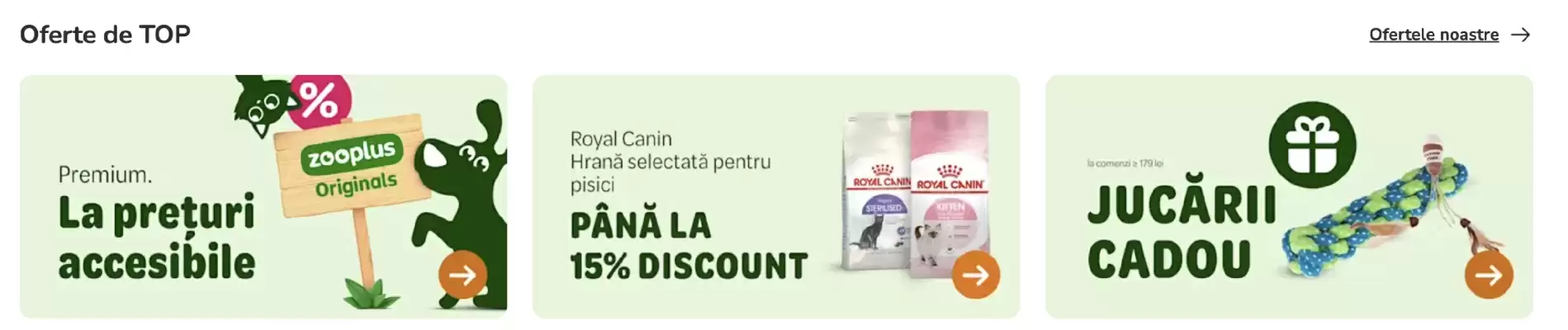 Magazine Zooplus (valid până la 11-11)